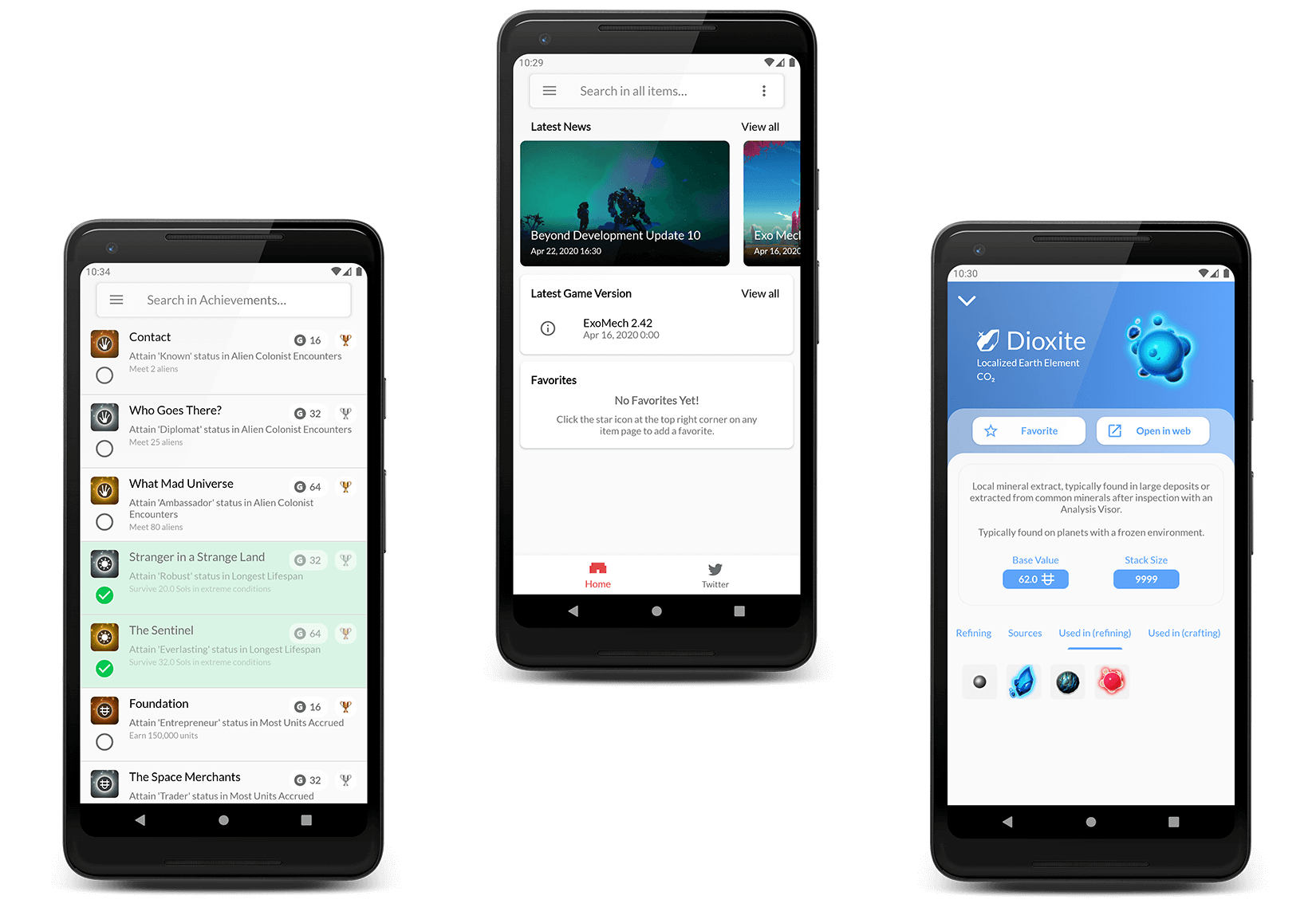 app screenshots